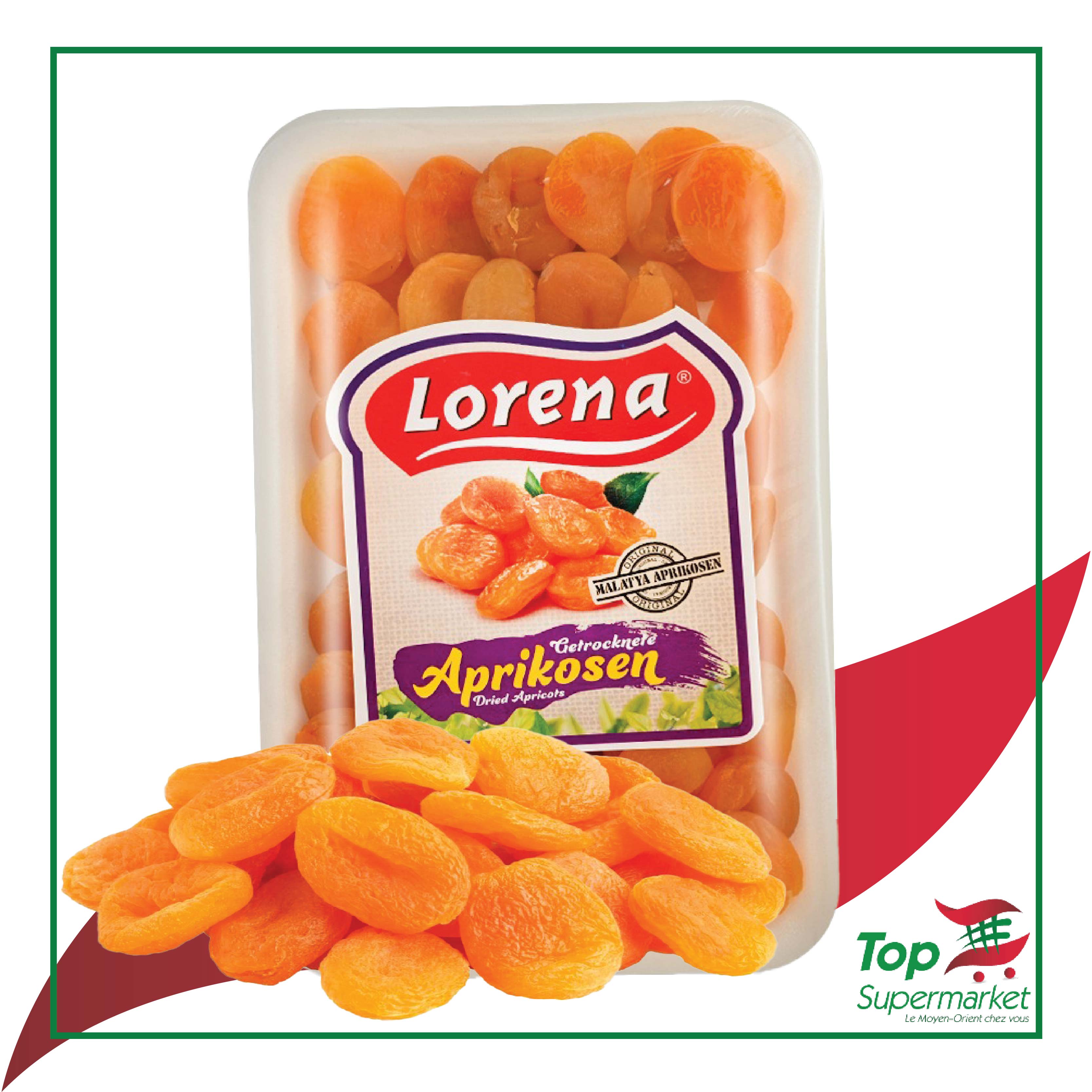 Lorena abricot sec 600gr